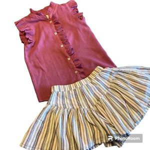 PEEK brand (Nordstrom) 2 Piece Matching Set Size XS (4-5)